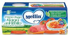 MELLIN PRIMOSUGO RAGU' DI VITELLO 2 VASETTI DA 80 G