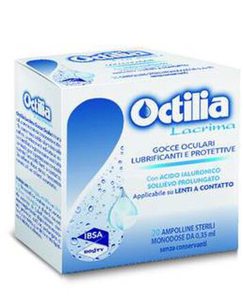 OCTILIA LACRIMA SOLLIEVO PROLUNGATO 20 FLACONCINI MONODOSE 0,35 ML image not present