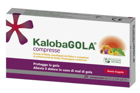 KALOBAGOLA 20 COMPRESSE FRAGOLA image not present