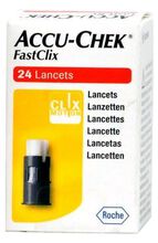 LANCETTE PUNGIDITO ACCU-CHEK FASTCLIX 24 PEZZI