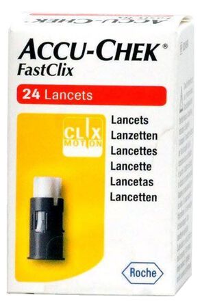 LANCETTE PUNGIDITO ACCU-CHEK FASTCLIX 24 PEZZI image not present