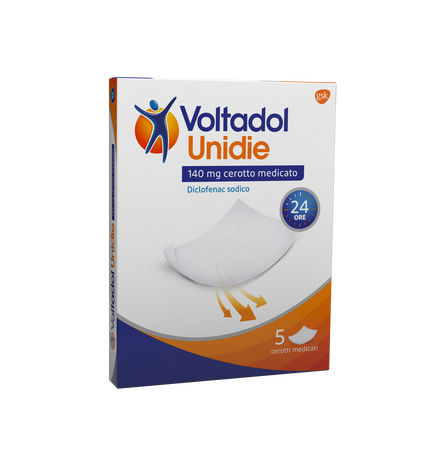 VOLTADOL UNIDIE*5 cerotti medicati 140 mg image not present