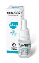 SICCAFLUID*gel oftalmico 10 g 2,5 mg/g