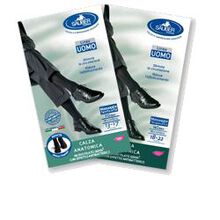 SAUBER CALZA UOMO Q-SKIN 70 DEN COLORE  ANTRACITE TAGLIA M