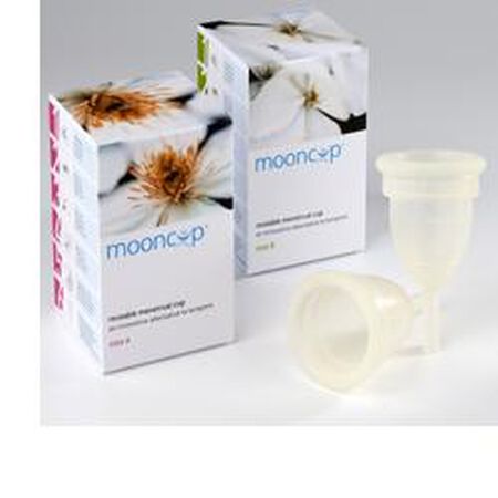 COPPETTA MESTRUALE MOONCUP TAGLIA B PICCOLA PER DONNE CON MENO DI 30 ANNI image not present