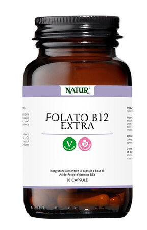 FOLATO B12 EXTRA 30 CAPSULE image not present