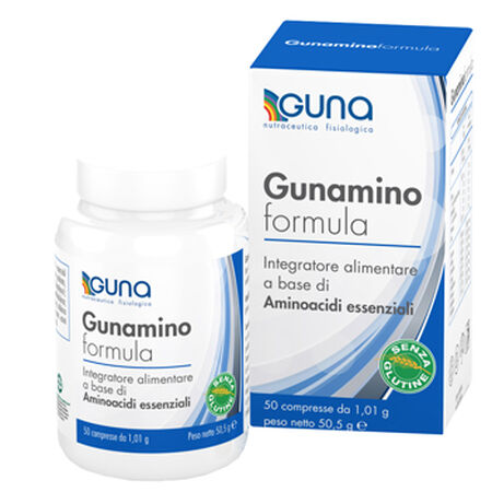 GUNAMINOFORMULA 50 COMPRESSE 50,50 G image not present