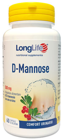 LONGLIFE D-MANNOSE 60 CAPSULE image not present