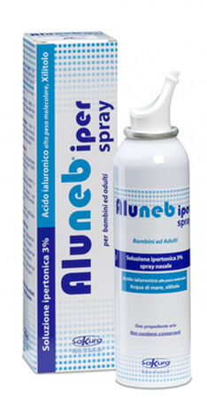 ALUNEB SOLUZIONE IPERTONICA 3% SPRAY NASALE 125 ML image not present