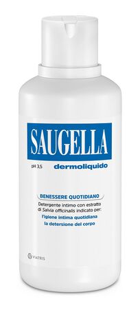 SAUGELLA DERMOLIQUIDO PH 3,5 DETERGENTE INTIMO BENESSERE QUOTIDIANO 500 ML image not present