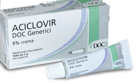 ACICLOVIR (DOC GENERICI)*crema derm 3 g 5% image not present