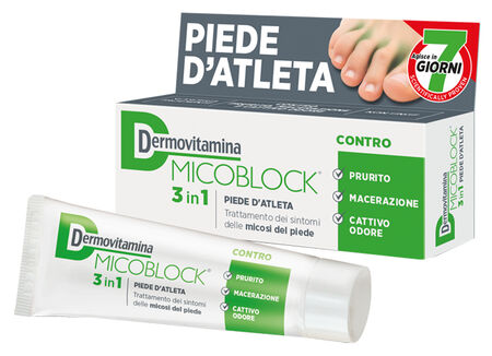 DERMOVITAMINA MICOBLOCK 3 IN 1 PIEDE D'ATLETA 30 ML image not present