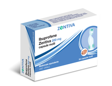 IBUPROFENE (ZENTIVA)*24 cps molli 200 mg