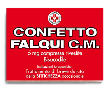 CONFETTO FALQUI CM*20 cpr riv 5 mg image not present