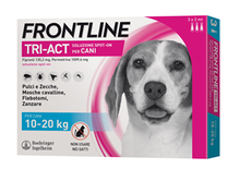 FRONTLINE TRI-ACT*spot-on soluz 3 pipette 2 ml 135,2 mg + 1.009,6 mg cani da 10 a 20 Kg