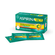 ASPIRINAACT*10 cpr eff 800 mg + 480 mg con vitamina C