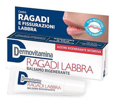 DERMOVITAMINA RAGADI LABBRA BALSAMO RIGENERANTE 8 ML image not present