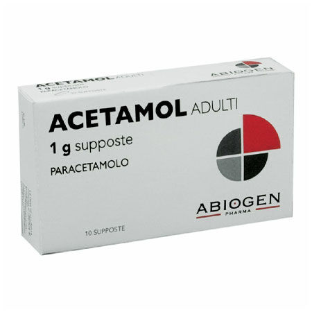 ACETAMOL*AD 10 supp 1 g image not present