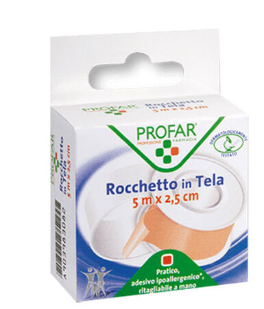 ROCCHETTO IN TELA COMFORT 2,5 CM X 5 M PROFAR image not present