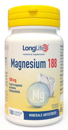 LONGLIFE MAGNESIUM 188 100 COMPRESSE image not present