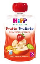 HIPP BIO FRUTTA FRULLATA MELA BANANA FRAGOLA 90 G