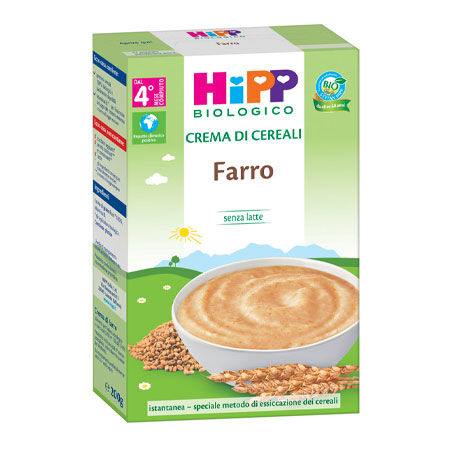 HIPP BIO CREMA CEREALI FARRO 200 G image not present