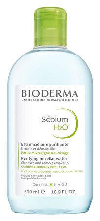 SEBIUM H2O DETERGENTE STRUCCANTE PELLE MISTA 500 ML image not present