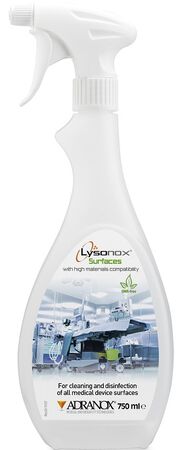 DISINFETTANTE SUPERFICI LYSONOX SURFACES 750 ML image not present