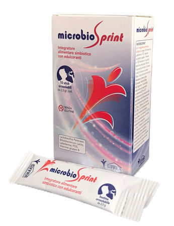 MICROBIOSPRINT 10 STICK OROSOLUBILI image not present