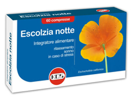 ESCOLZIA NOTTE 60 COMPRESSE image not present