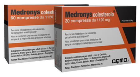 MEDRONYS COLESTEROLO 30 COMPRESSE image not present