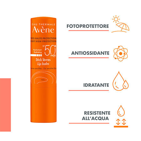 AVENE EAU THERMALE STICK LABBRA 50+ NUOVA FORMULA 3 G image not present