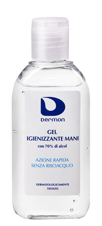 DERMON GEL IGIENIZZANTE MANI 100 ML 70% ALCOOL image not present
