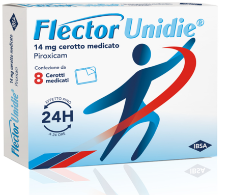 FLECTOR UNIDIE*8 cerotti medicati 14 mg image not present