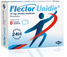 FLECTOR UNIDIE*8 cerotti medicati 14 mg FLECTOR UNIDIE*8 cerotti medicati 14 mg