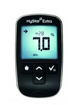 SISTEMA PER DETERMINAZIONE GLICEMIA MYSTAR EXTRA image not present