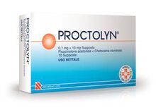PROCTOLYN*10 supp 0,1 mg + 10 mg