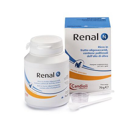 RENAL N MANGIME COMPLEMENTARE PER CANI E GATTI BARATTOLO 70 G image not present
