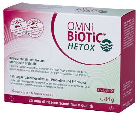 OMNI BIOTIC HETOX 14 BUSTINE DA 6 G image not present