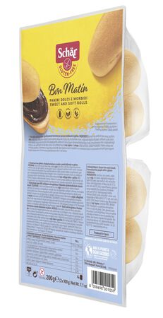 SCHAR BON MATIN PANINI DOLCI E MORBIDI SENZA LATTOSIO 2 PEZZI DA 100 G image not present