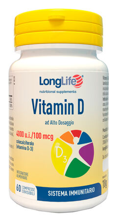 LONGLIFE VITAMIN D 4000UI 60 COMPRESSE image not present