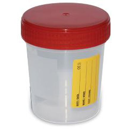 CONTENITORE URINA CON TAPPO MEDIPRESTERIL CAPACITA' 120ML image not present