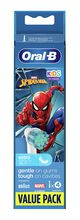 ORALB KIDS SPIDERMAN TESTINE PER SPAZZOLINO ELETTRICO 4 PEZZI