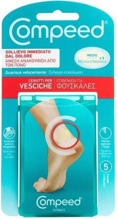 COMPEED CEROTTI PER VESCICHE MEDIO 5 PEZZI image not present