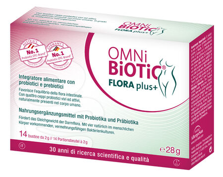 OMNI BIOTIC FLORA PLUS+ 14 BUSTINE DA 2 G image not present