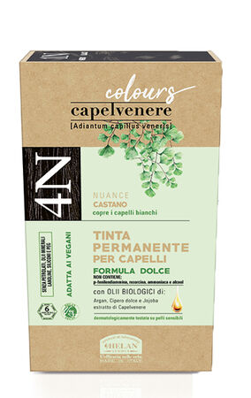 CAPELVENERE COLOURS TINTA CAPELLI 4N CASTANO image not present