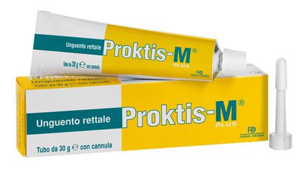 UNGUENTO RETTALE PROKTIS/M PLUS 30G CON CANNULA image not present