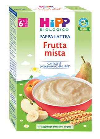 HIPP BIO PAPPA LATTEA FRUTTA MISTA 250 G image not present