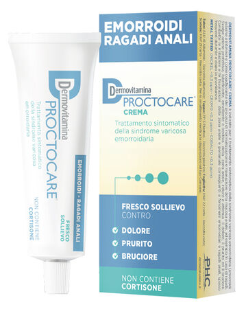 DERMOVITAMINA PROCTOCARE CREMA EMORROIDI RAGADI ANALI 30 ML CON CANNULA image not present