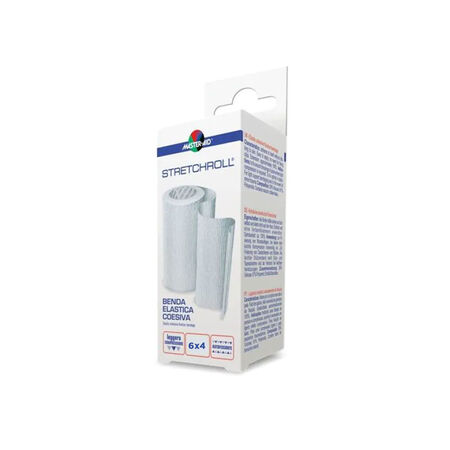 BENDA ELASTICA AUTOBLOCCANTE MASTER-AID STRETCHROLL 6X4 image not present
